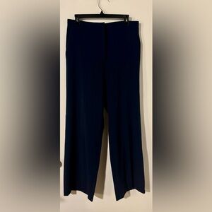 Halogen Navy Wide Leg Pants || size 10